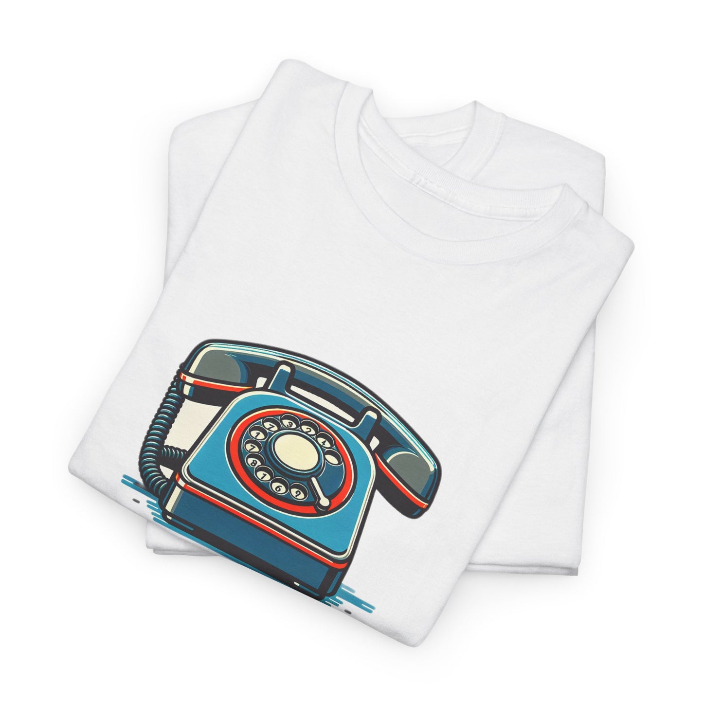 Téléphone fixe à cadran rotatif