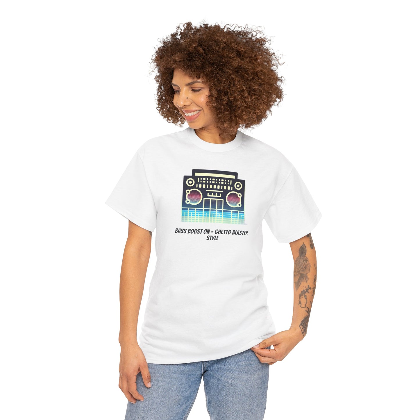 Bass Boost ON – Ghetto Blaster style