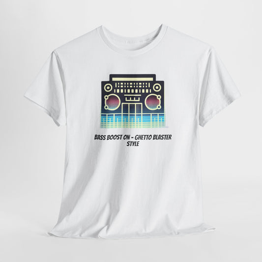 Bass Boost ON – Ghetto Blaster style
