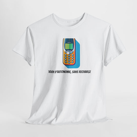 100h d’autonomie, sans recharge